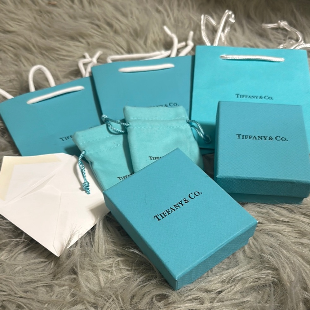 Tiffany & Co. Blue Gift Bags and Boxes Set - Picture 2 of 4